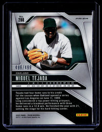 2025 Panini Prizm Baseball Miguel Tejada Pulsar Prizms #288 496/499 - back