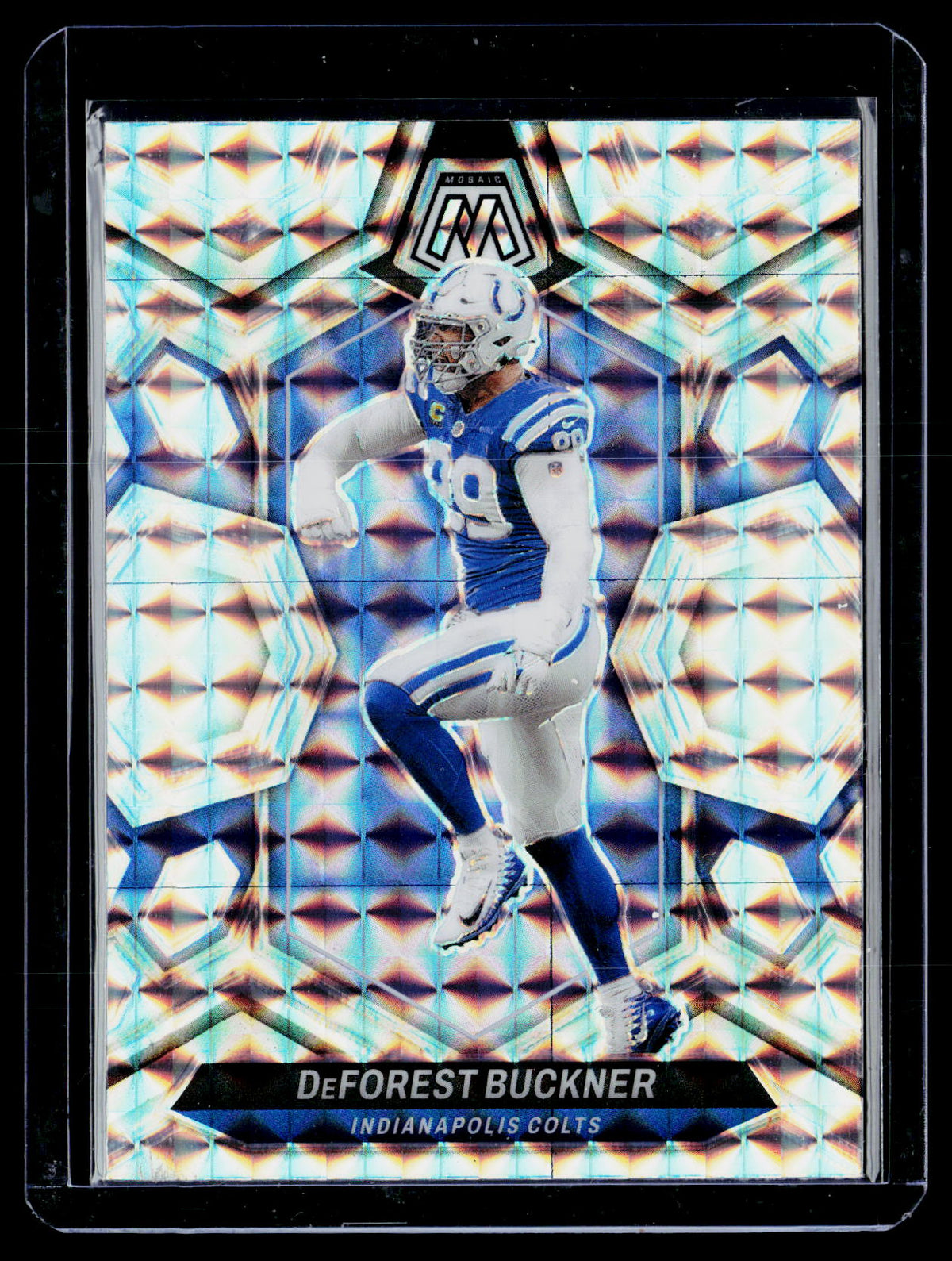 2024 Panini Mosaic Football DeForest Buckner #97 Colts - front