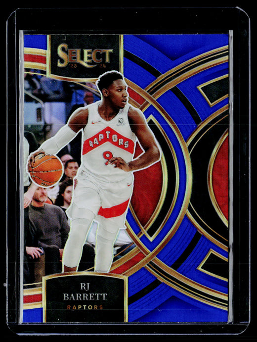 2023-24 Panini Select Basketball Premier RJ Barrett #200 Toronto Raptors - front