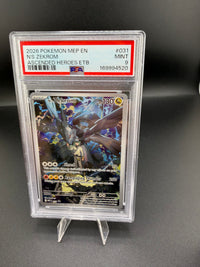 2026 Pokémon Ascended Heroes Zekrom #031 PSA 9 - front