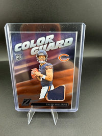 2024 Panini Zenith Color Guard Caleb Williams CG1 Rookie Memorabilia - front