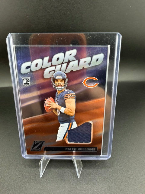 2024 Panini Zenith Color Guard Caleb Williams CG1 Rookie Memorabilia - front