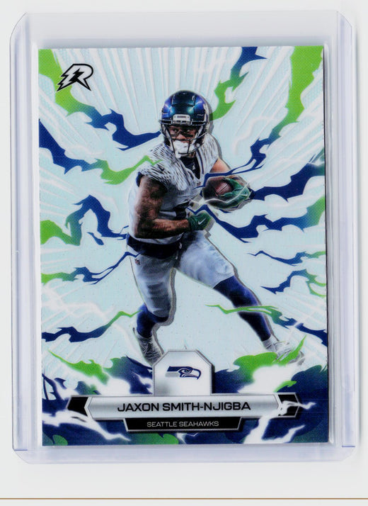 2025 Topps Composite Football Jaxon Smith-Njigba #91 Refractor Seattle Seahawks - front