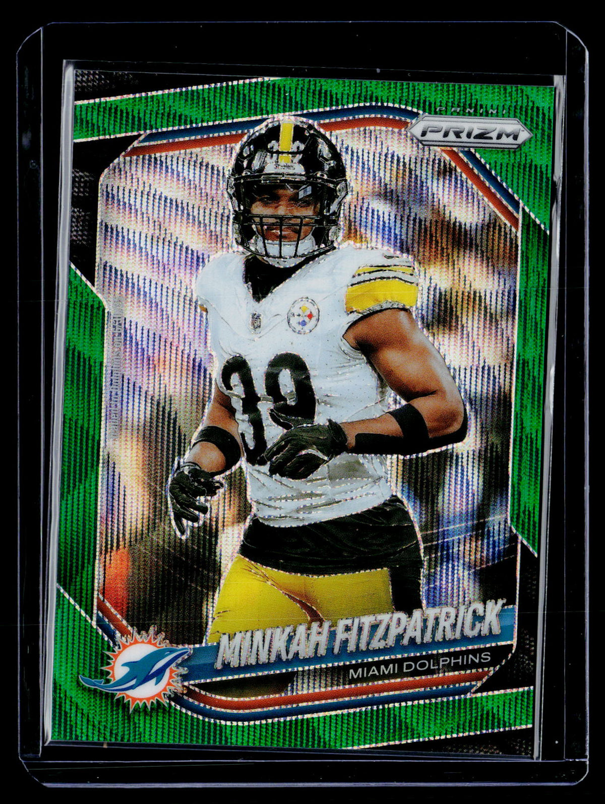 2025 Panini Prizm Football Minkah Fitzpatrick #132 Miami Dolphins - front
