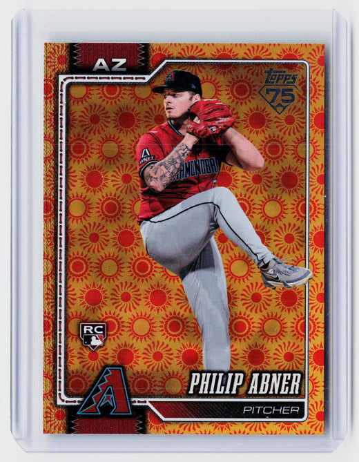 2026 Topps Series 2 75th Anniversary Philip Abner RC #510 Arizona Diamondbacks - front