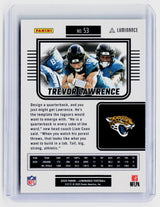 2025 Panini Luminance Football Trevor Lawrence #53 Jacksonville Jaguars - back