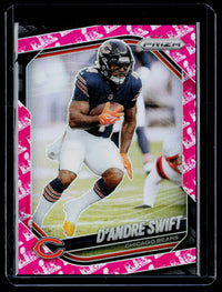 2025 Panini Prizm Football D’Andre Swift Super Bowl LX Prizm #236 /60 - front