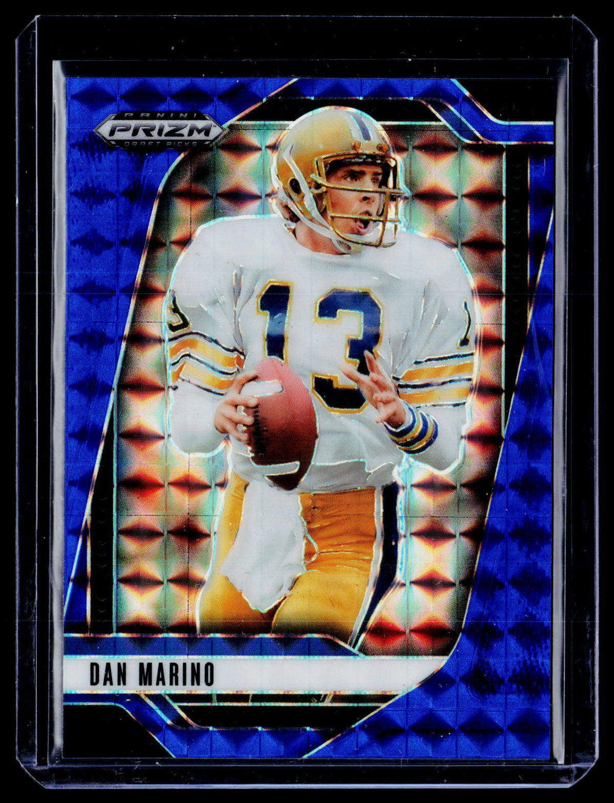2025 Panini Prizm Draft Picks Dan Marino Prizms Blue Finite #192 15/89 - front