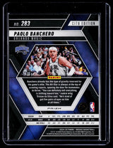 2024-25 Panini Mosaic City Edition Green Mosaic Paolo Banchero #283 - back