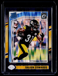 2024 Panini Donruss Optic Rated Rookie Daijun Edwards #223 Pittsburgh Steelers - front