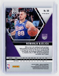 2019-20 Panini Mosaic Pink Camo #50 Nemanja Bjelica Sacramento Kings - back