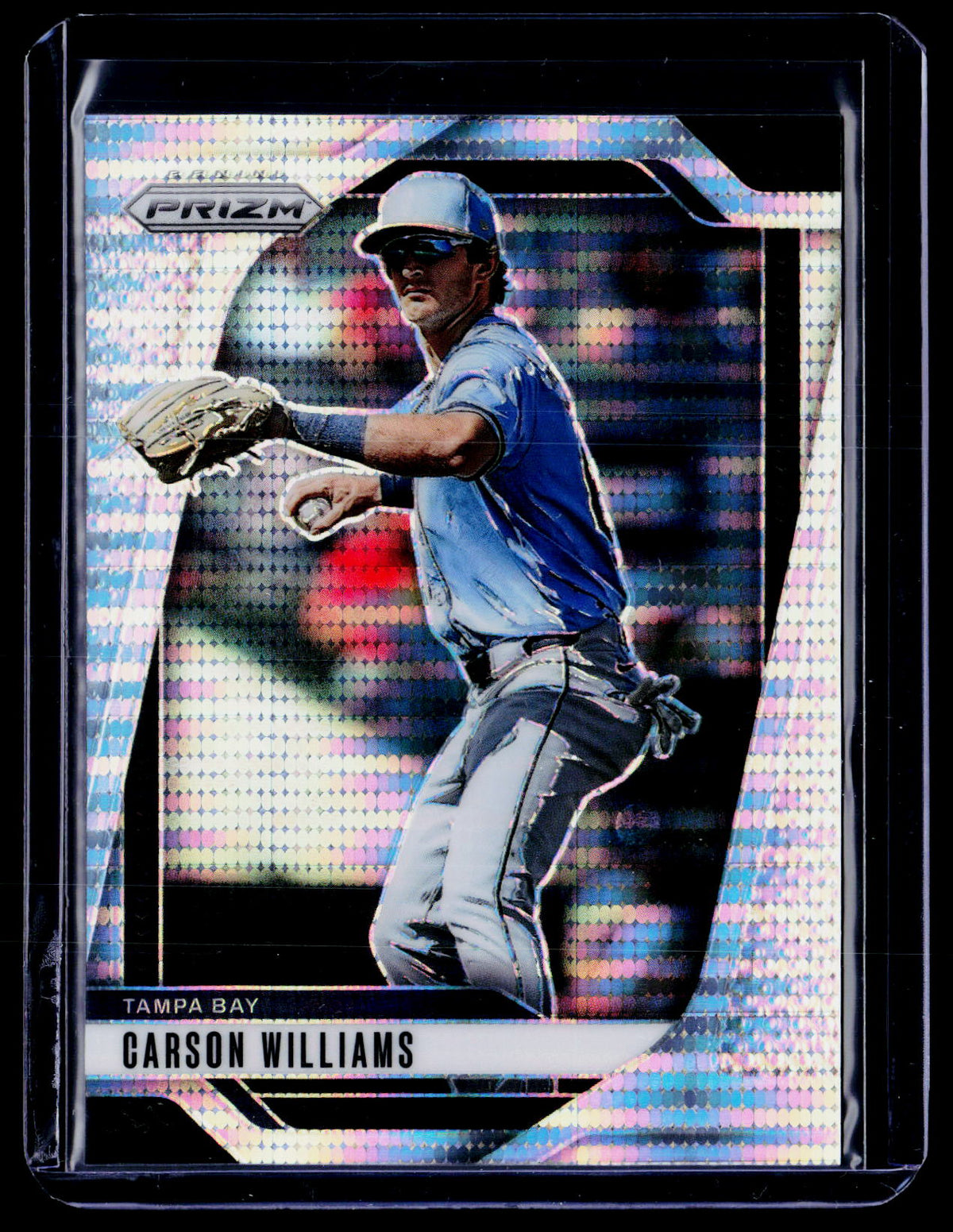 2025 Panini Prizm Baseball Carson Williams Prizms Pulsar #77 /499 - front