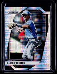 2025 Panini Prizm Baseball Carson Williams Prizms Pulsar #77 /499 - front