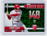 2026 Panini Donruss Elite Baseball Career Best Johnny Bench #9 Cincinnati Reds - front