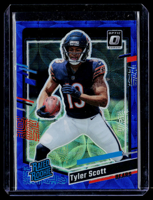2023 Panini Donruss Optic Rated Rookie Tyler Scott #315 Chicago Bears - front