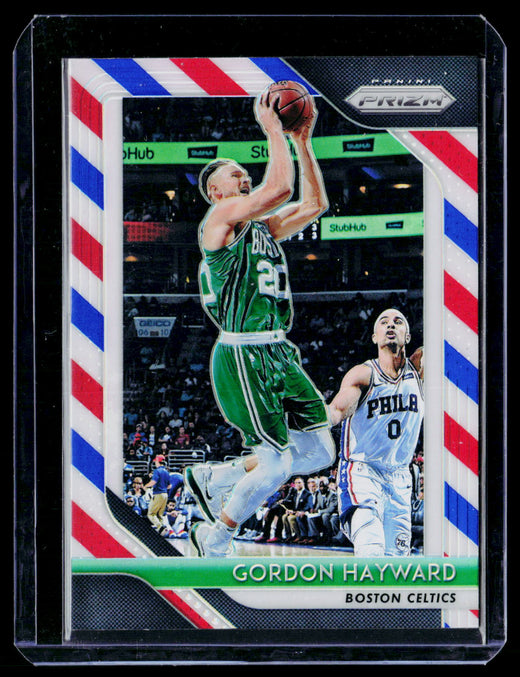 2018-19 Panini Prizm Basketball Gordon Hayward #158 Boston Celtics - front