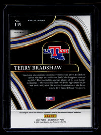 2022 Panini Select Draft Picks Field Level Terry Bradshaw #149 Louisiana Tech - back