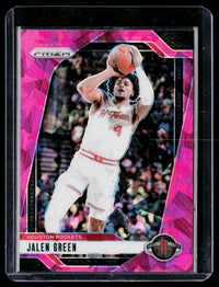 2024-25 Panini Prizm Basketball Jalen Green #102 Houston Rockets - front