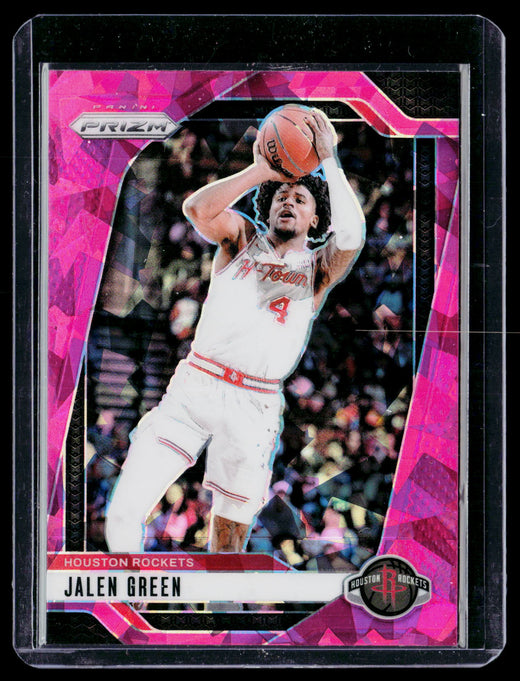 2024-25 Panini Prizm Basketball Jalen Green #102 Houston Rockets - front