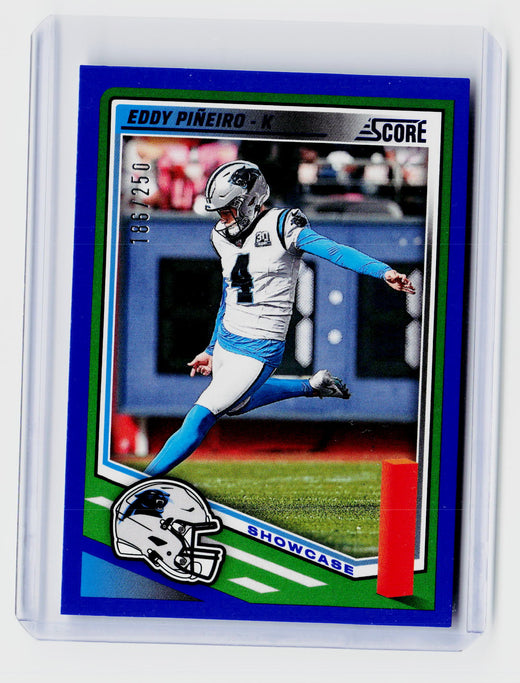 2025 Panini Score Football Showcase Eddy Piñeiro #58 /250 - front