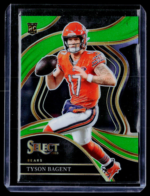 2023 Panini Select Football Tyson Bagent Club Level Rookie Card #208 Bears - front