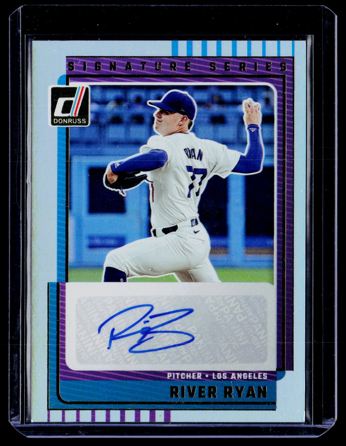 2025 Panini Donruss Signature Series Laser Autograph River Ryan SG-RRY - front