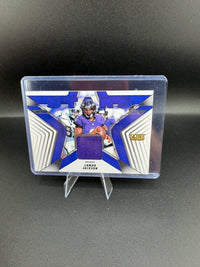 2023 Panini Score Stars Memorabilia Lamar Jackson #SMI-LJN - front