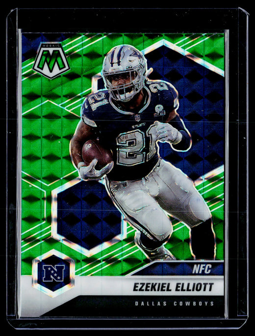 2021 Panini Mosaic Football Ezekiel Elliott #215 NFC Variations - front