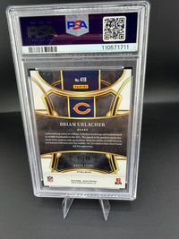 2023 Panini Select Suite Level Brian Urlacher Blue Prizm #418 PSA 10 /99 - back
