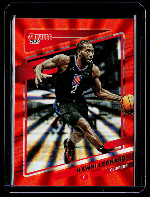 2021-22 Panini Donruss Basketball Kawhi Leonard #136 Base - front