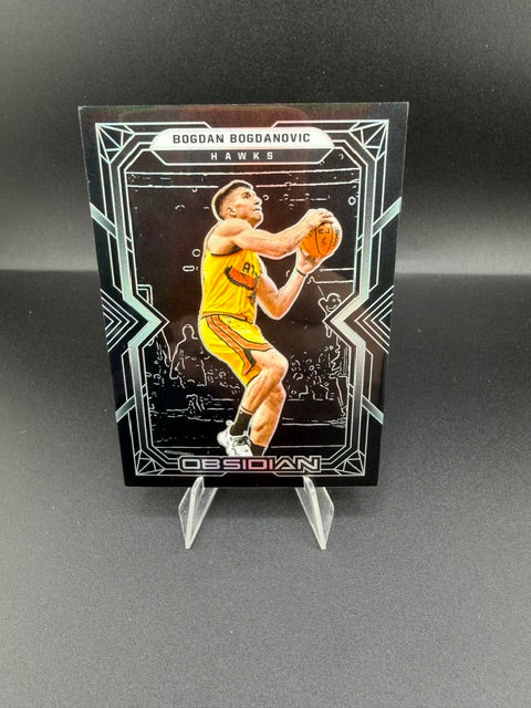 2021-22 Panini Obsidian Bogdan Bogdanovic #51 Base - front