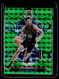 2023-24 Panini Mosaic Trey Murphy III Green Mosaic Prizm #12 - front