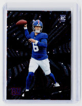 2025 Panini Revolution Football Jaxson Dart Cosmo Rookie Card #219 New York Giants - front