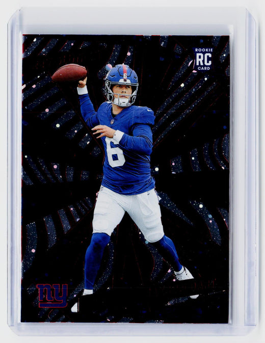 2025 Panini Revolution Football Jaxson Dart Cosmo Rookie Card #219 New York Giants - front
