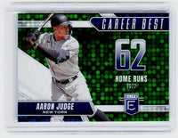 2026 Panini Donruss Elite Baseball Career Best #3 Aaron Judge - front