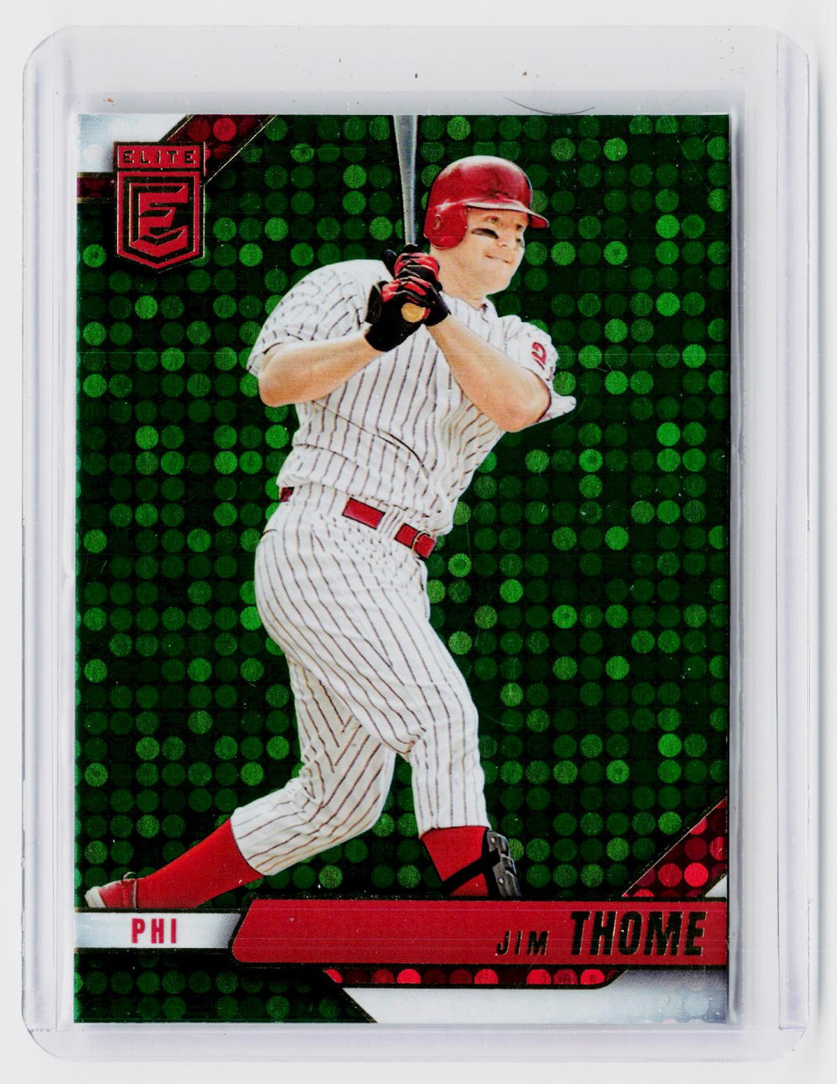 2026 Panini Donruss Elite Baseball Jim Thome Philadelphia Phillies #17 - front