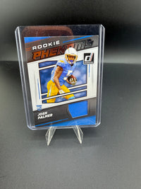 2021 Panini Donruss Rookie Phenoms Josh Palmer Rookie Jersey Card RPJ-JPA - front