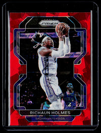 2021-22 Panini Prizm Basketball Richaun Holmes #170 Kings - front
