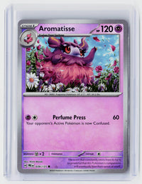 2025 Pokémon Scarlet & Violet Prismatic Evolutions Aromatisse 039/131 Reverse Holo - front