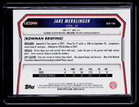 2026 Topps Bowman Chrome Jake Merklinger Mojo Refractor #BCP-148 - back