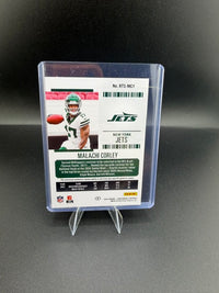 2024 Panini Contenders Football Rookie Ticket Swatch Malachi Corley RC #RTS-MCY - back