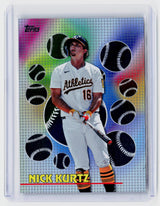 2026 Topps Titans of the Game Nick Kurtz TOG-22 Athletics Rookie Card - front