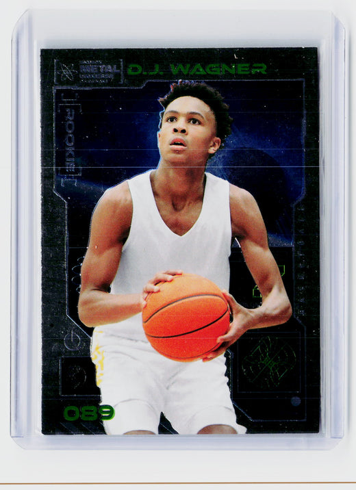2023 SkyBox Metal Universe Champions D.J. Wagner #89 - front