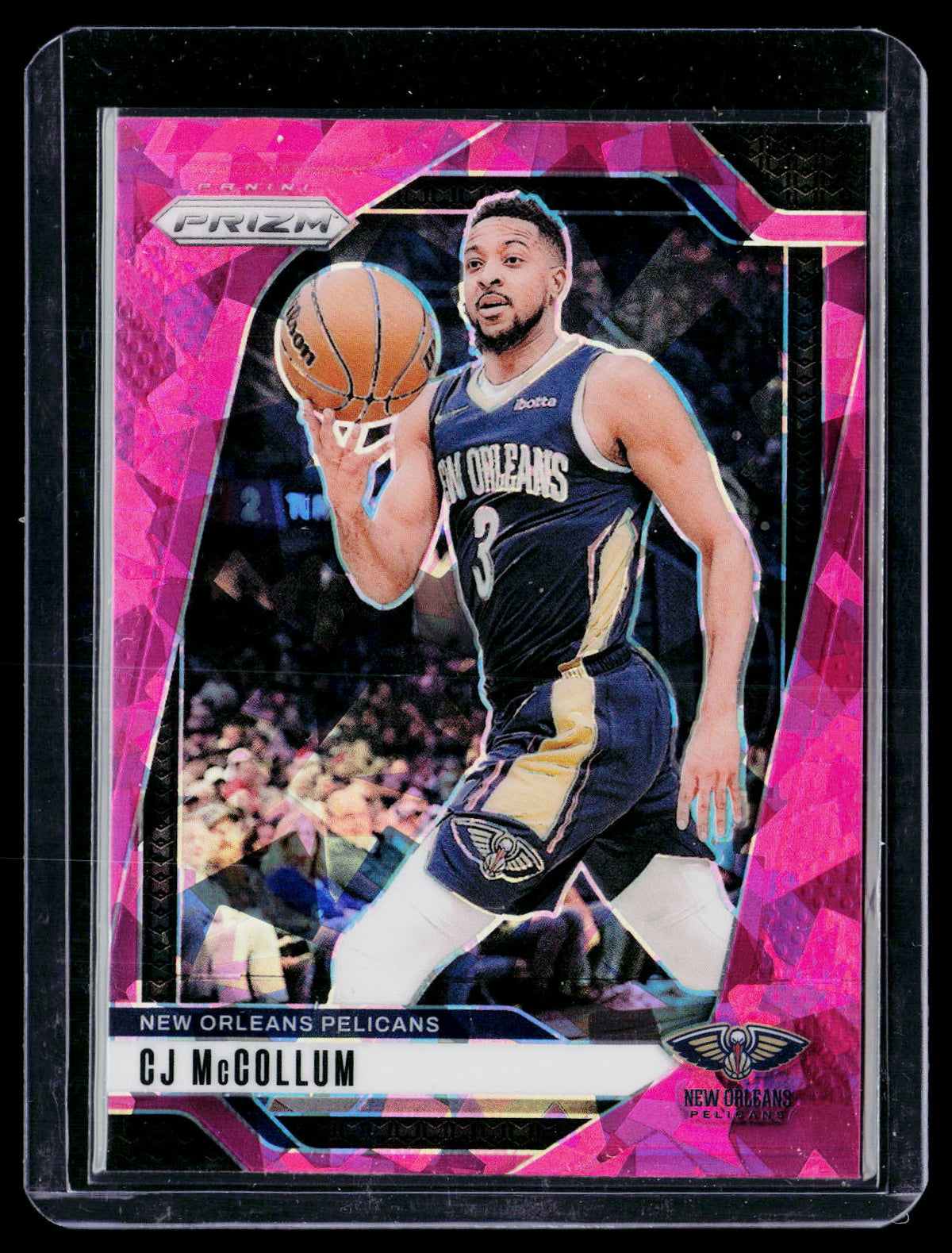 2024-25 Panini Prizm Basketball CJ McCollum #160 New Orleans Pelicans - front