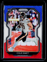 2020 Panini Prizm Football Cole Kmet Rookie Card #305 Chicago Bears - front