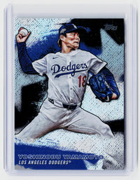 2026 Topps Stars of MLB Yoshinobu Yamamoto #SMLB-43 Los Angeles Dodgers - front