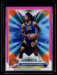 2024 Topps Chrome Basketball Jonathan Kuminga #122 - front