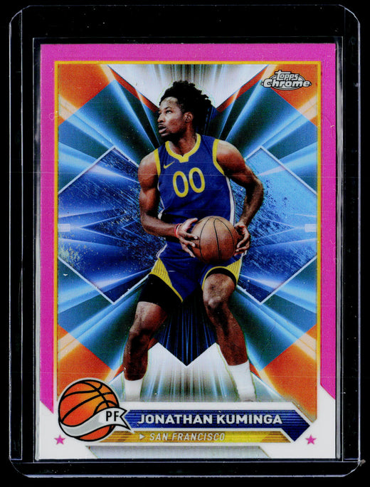 2024 Topps Chrome Basketball Jonathan Kuminga #122 - front