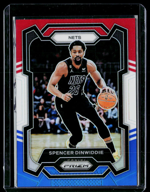 2023-24 Panini Prizm Basketball Spencer Dinwiddie Base #84 - front