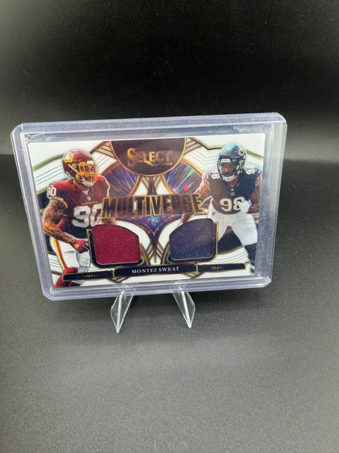 2025 Panini Select #MVJ-MST Montez Sweat Multiverse Jerseys White Prizm - front